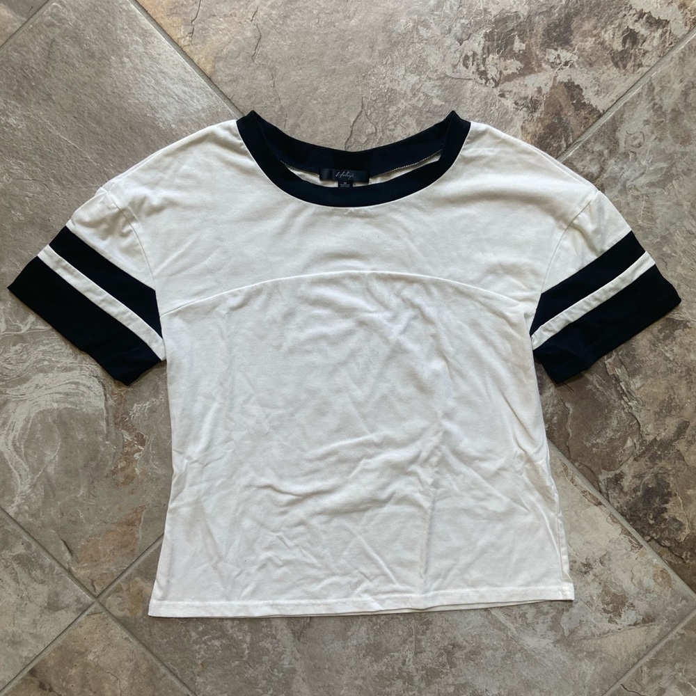 Black Stripe Top